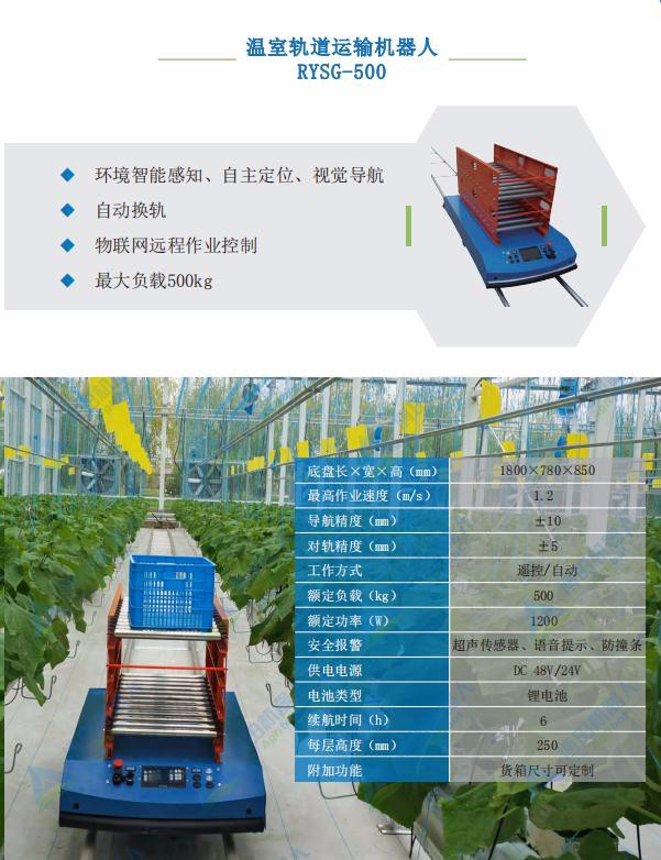 運輸機器人參數(shù)